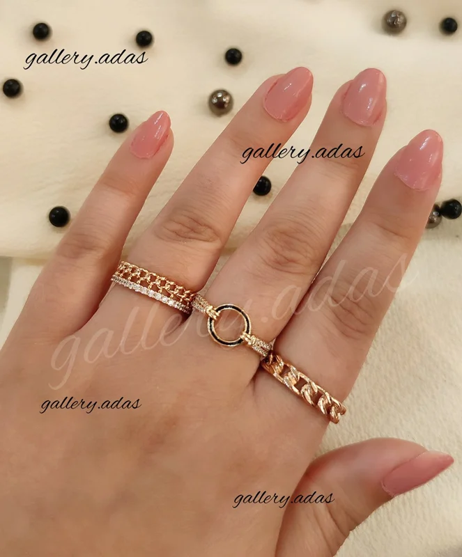 پک انگشتر fasion jewelry کد A52