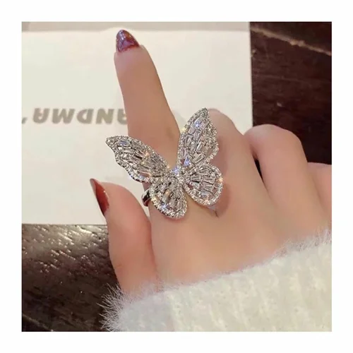انگشتر فری سایز پروانه کد A26